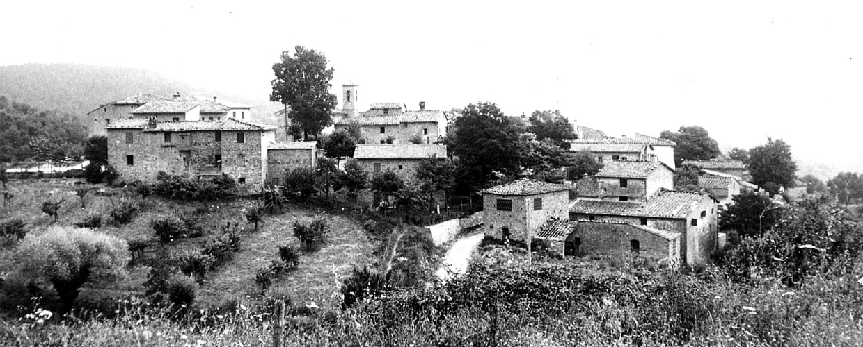 Badia a Montemuro panoramica 1900